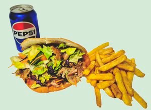 Kebabo bandelėje komplektas